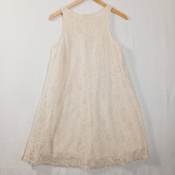 Altar'd State, Dress, Ivory Floral Lace A-line , Sleeveless, Small, Country, Fem - Picture 3 of 14